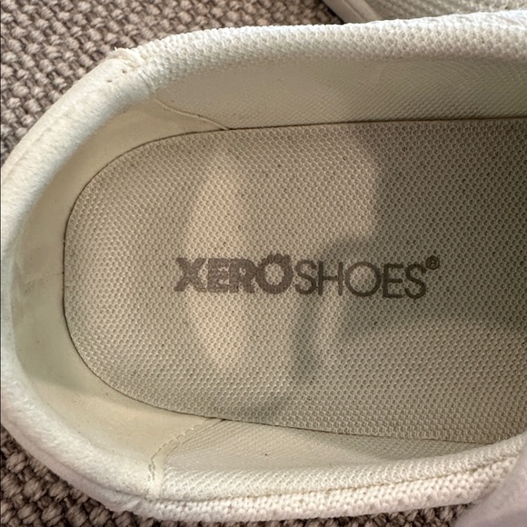 Women's Casual White Knit Sneakers - Comfortable Lace-Up Shoes - Picture 2 of 4